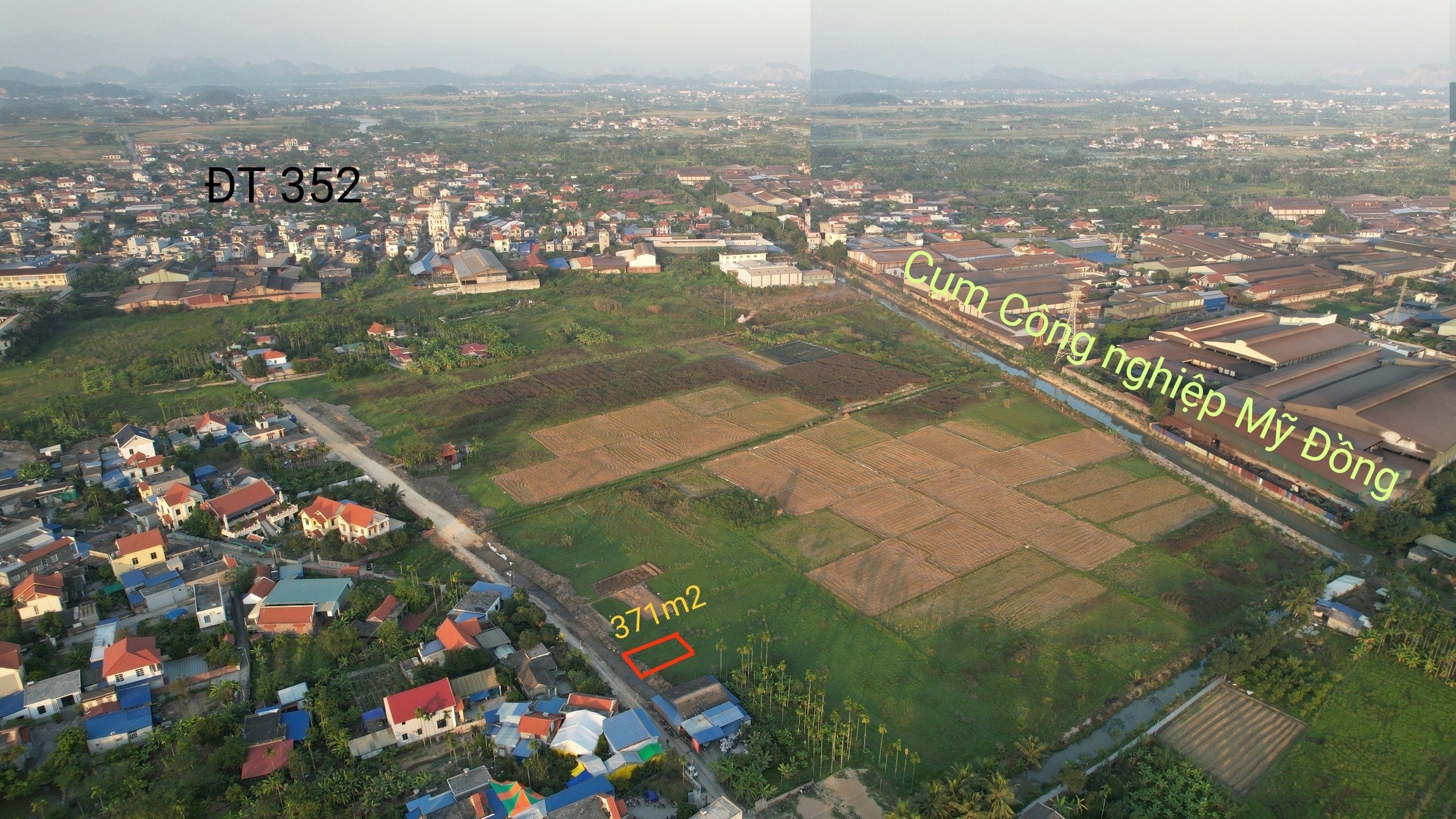 Bán lô đất gần 400m2 tại Mỹ Đồng, Thủy Nguyên, Hải Phòng